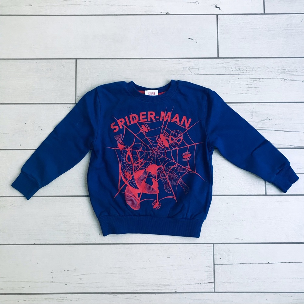NWOT George Spiderman Sweatshirt 1.5-2 Years - Picture 2 of 6
